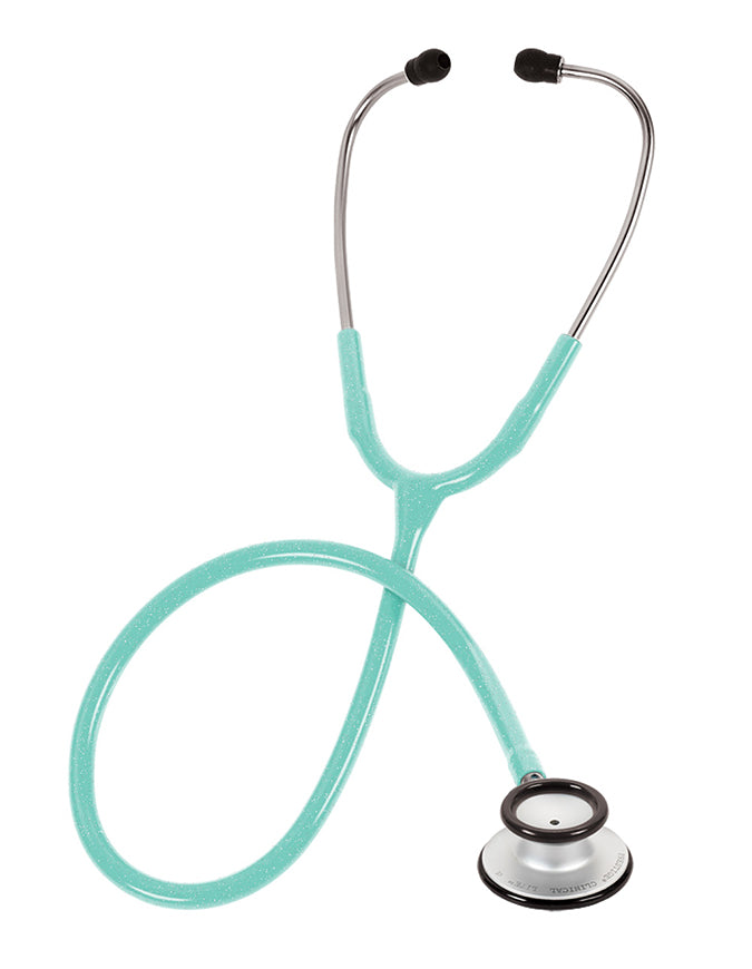 Prestige 31 Inches Clinical Lite Stethoscope - Aqua Sea Sparkles