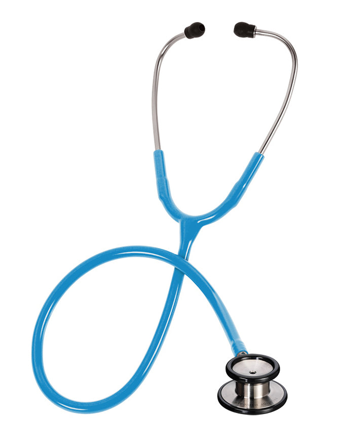 Prestige Clinical I Steel Chest Piece Stethoscope -  Neon Blue