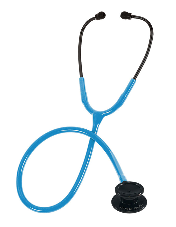 Prestige Clinical I Steel Chest Piece Stethoscope Stealth / Neon Blue