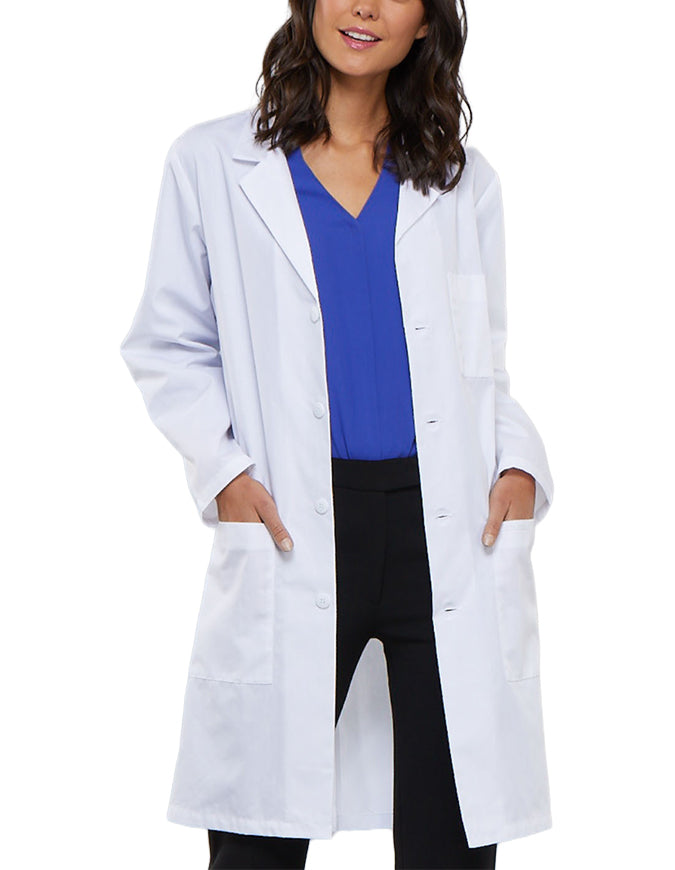 Cherokee Unisex Low Priced 40 Inch Three Pocket White Lab Coat