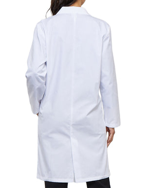 Cherokee Unisex Low Priced 40 Inch Three Pocket White Lab Coat