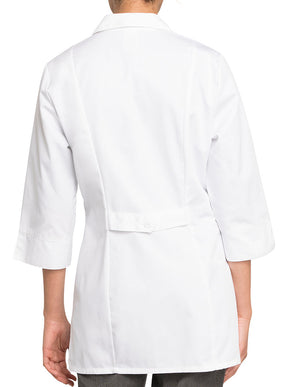 Cherokee 30.5 Inch Women's Three Quarter Sleeve White Lab Coat - White