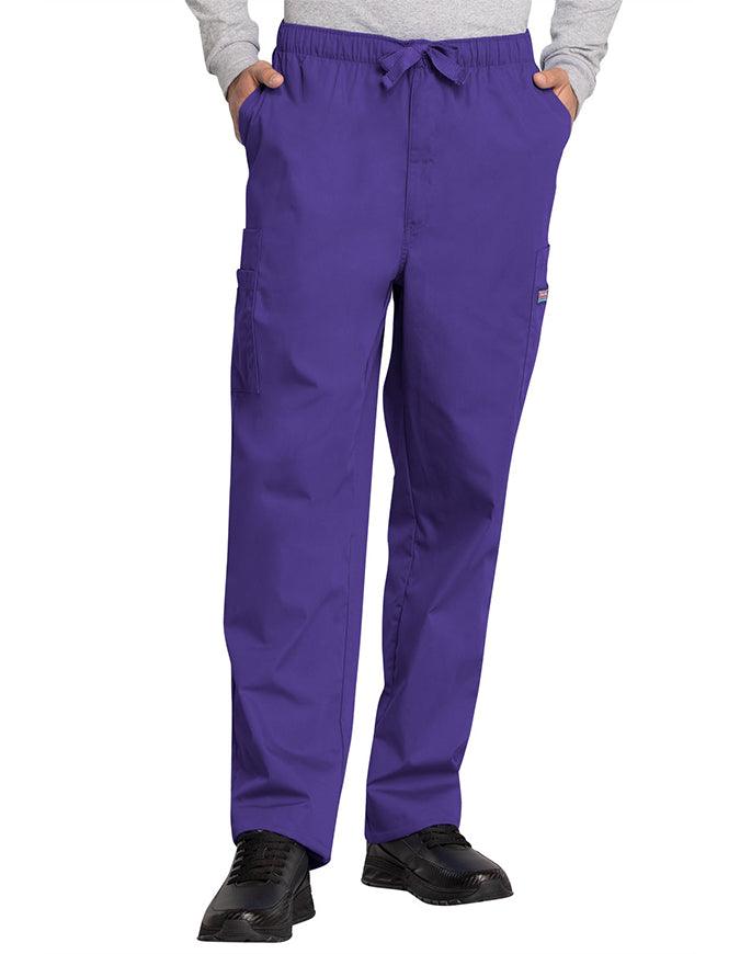 Cherokee Workwear 31 Inch Mens Cargo Pant - Grape