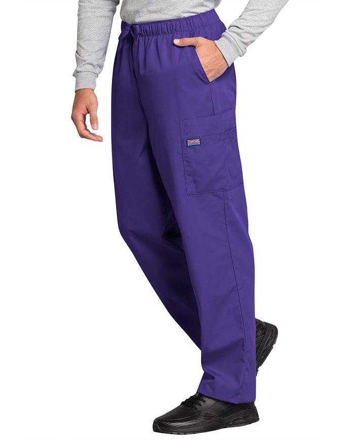 Cherokee Workwear 31 Inch Mens Cargo Pant - Grape