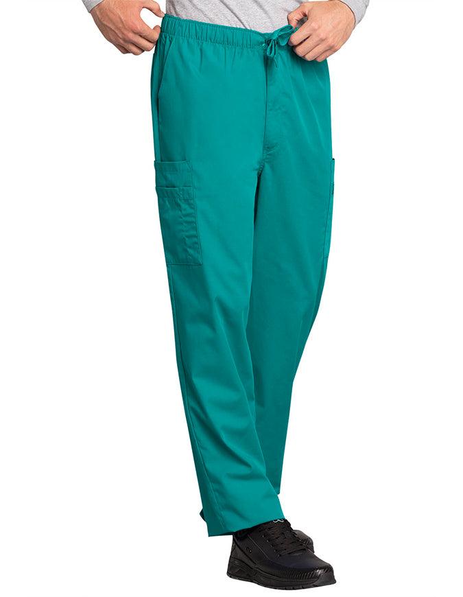 Cherokee Workwear 31 Inch Mens Cargo Pant - Teal Blue