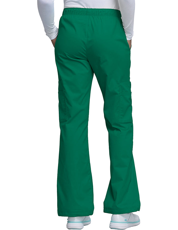 Cherokee WorkWear Women Straight Leg Scrub - Hunter Green