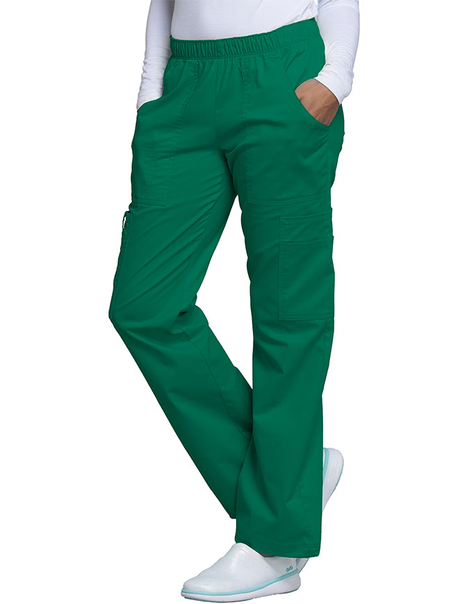 Cherokee WorkWear Women Straight Leg Scrub - Hunter Green