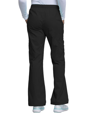 Cherokee WorkWear Women Straight Leg Scrub Pants black