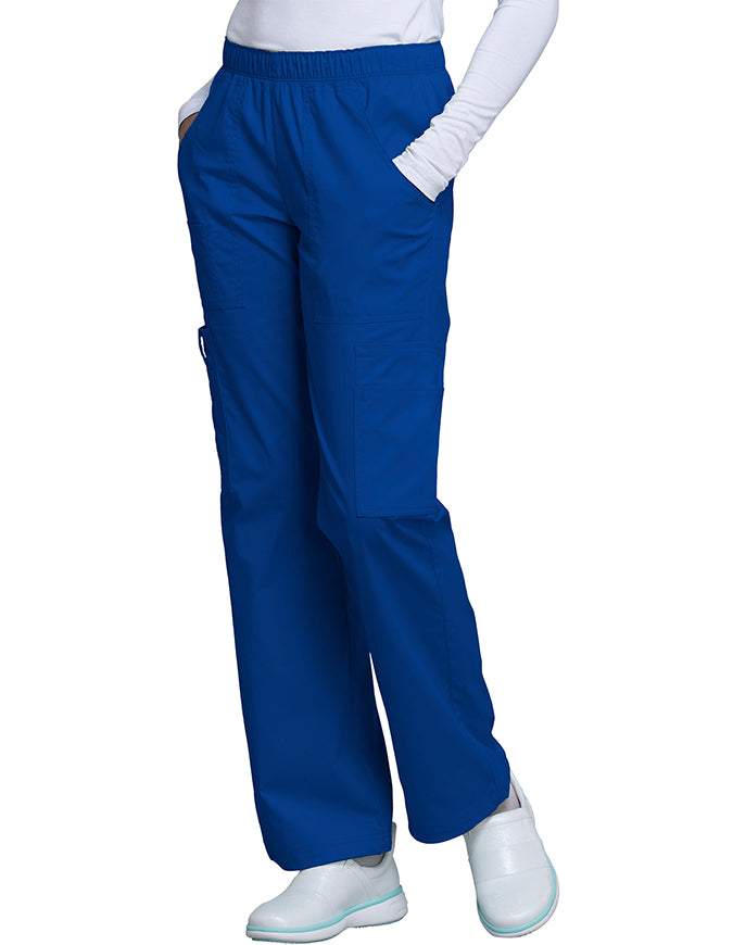 Cherokee WorkWear Women Straight Leg Scrub - Galaxy Blue