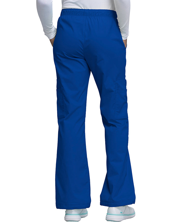 Cherokee WorkWear Women Straight Leg Scrub - Galaxy Blue