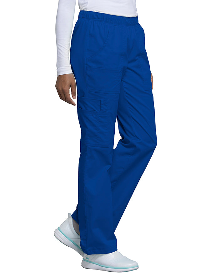 Cherokee WorkWear Women Straight Leg Scrub - Galaxy Blue