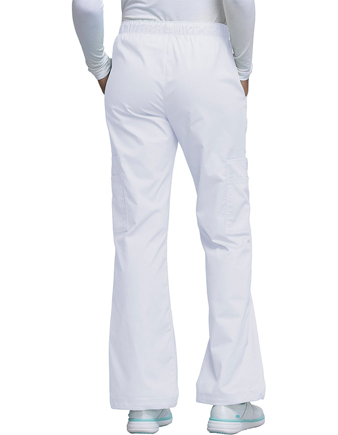 Cherokee WorkWear Women Straight Leg Scrub White