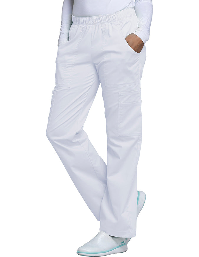 Cherokee WorkWear Women Straight Leg Scrub White