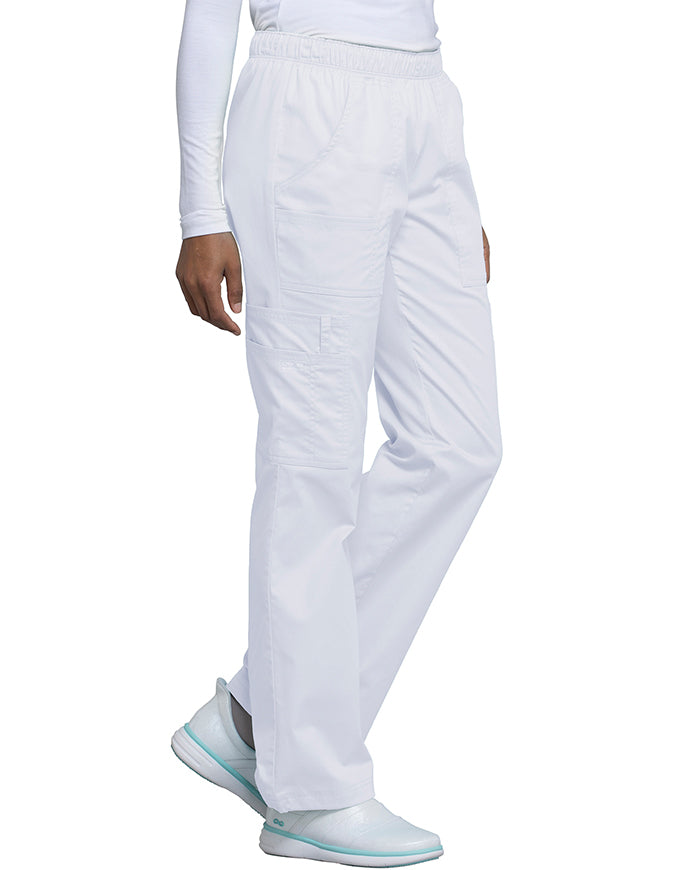 Cherokee WorkWear Women Straight Leg Scrub White