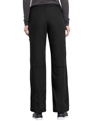 Cherokee Workwear Women's Contemporary Fit Scrub Pants black