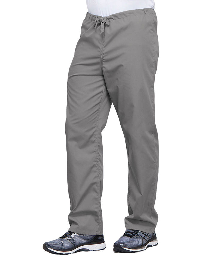 Cherokee Workwear Unisex Tall Drawstring Medical Scrub Pants - Grey