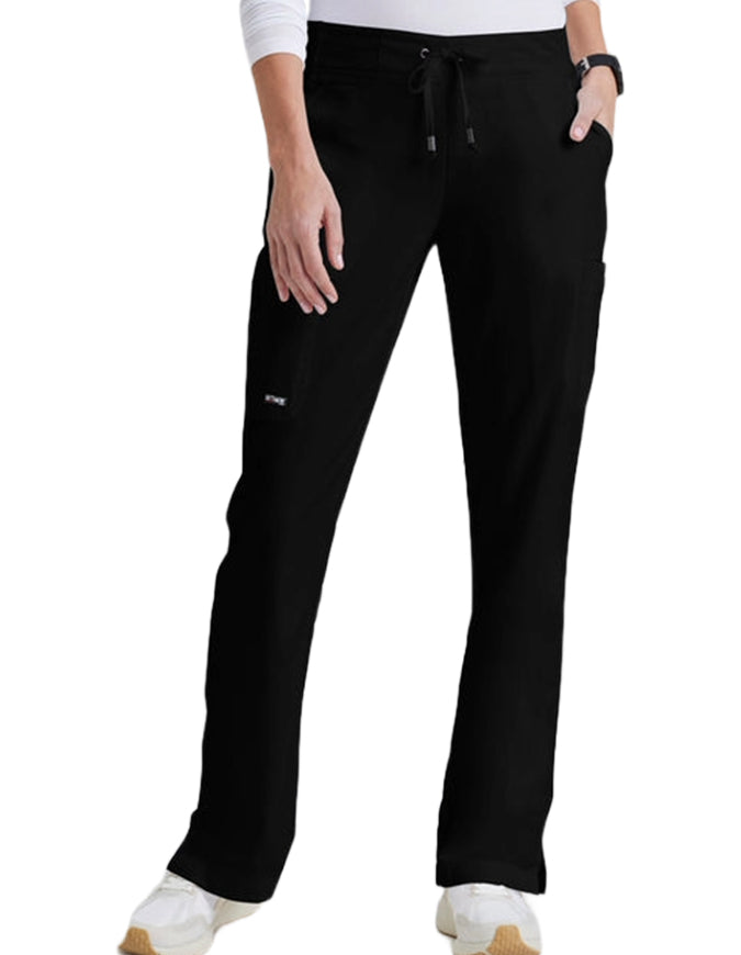 Grey's Anatomy 31.5 Inch Women's Straight Leg Pant - Black