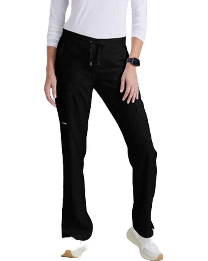 Grey's Anatomy 31.5 Inch Women's Straight Leg Pant - Black