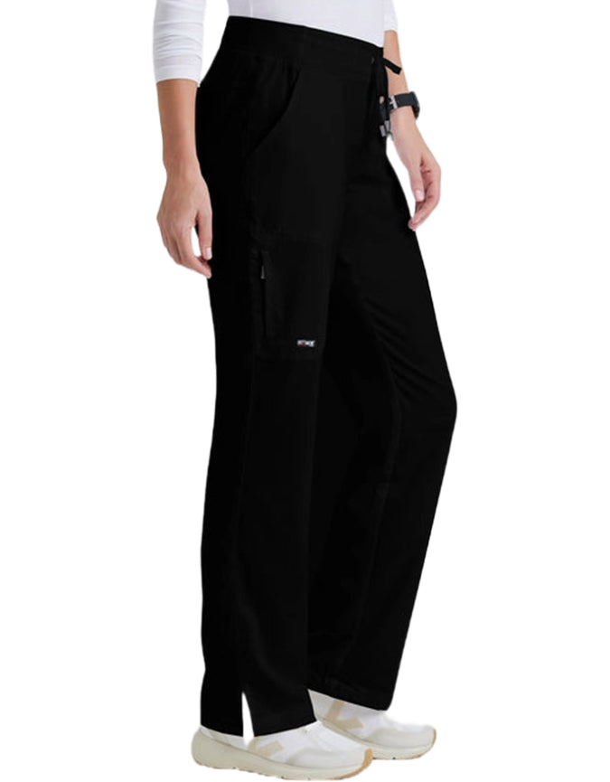 Grey's Anatomy 31.5 Inch Women's Straight Leg Pant - Black