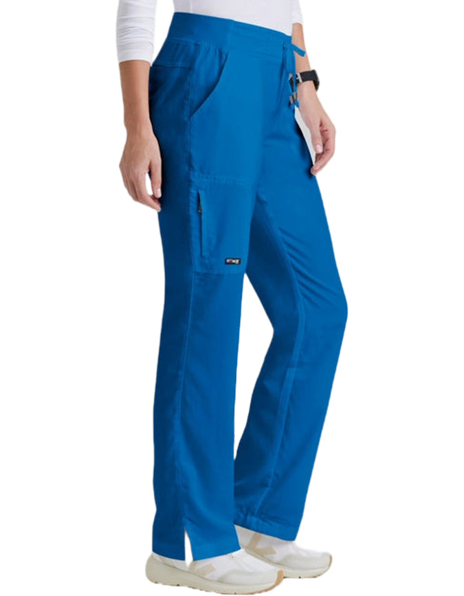 Grey's Anatomy 31.5 Inch Women's Straight Leg Pant - New Royal