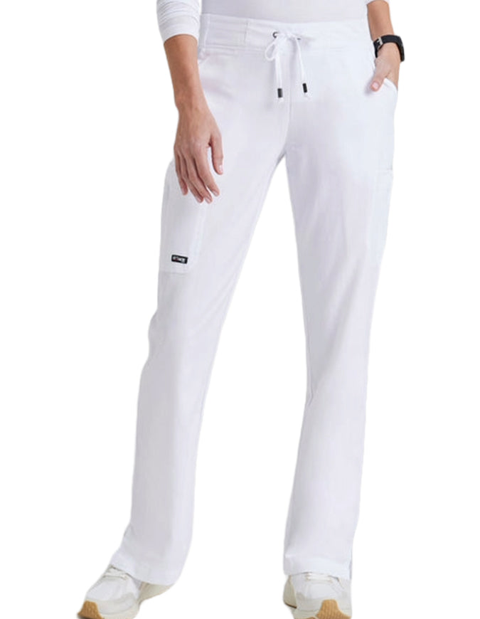 Grey's Anatomy 31.5 Inch Women's Straight Leg Pant - White