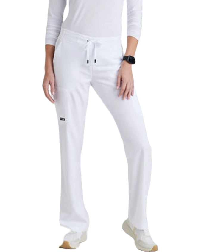 Grey's Anatomy 31.5 Inch Women's Straight Leg Pant - White