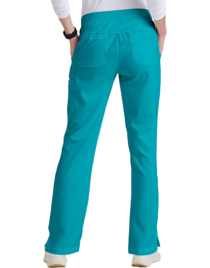 Grey's Anatomy 31.5 Inch Women's Straight Leg Pant - Teal Blue