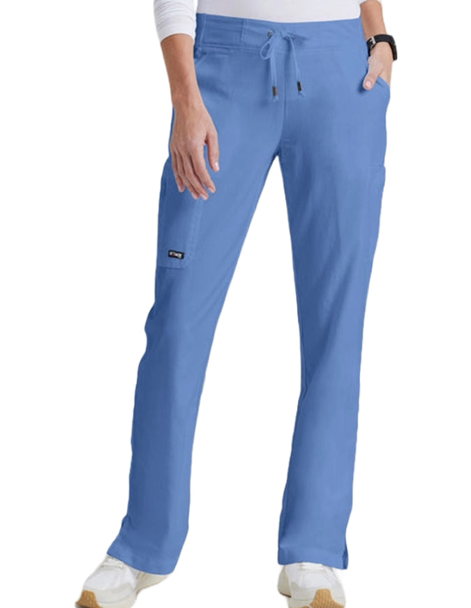 Grey's Anatomy 31.5 Inch Women's Straight Leg Pant - Ciel Blue