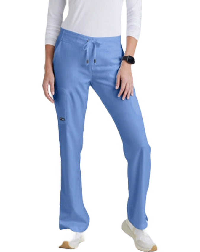 Grey's Anatomy 31.5 Inch Women's Straight Leg Pant - Ciel Blue