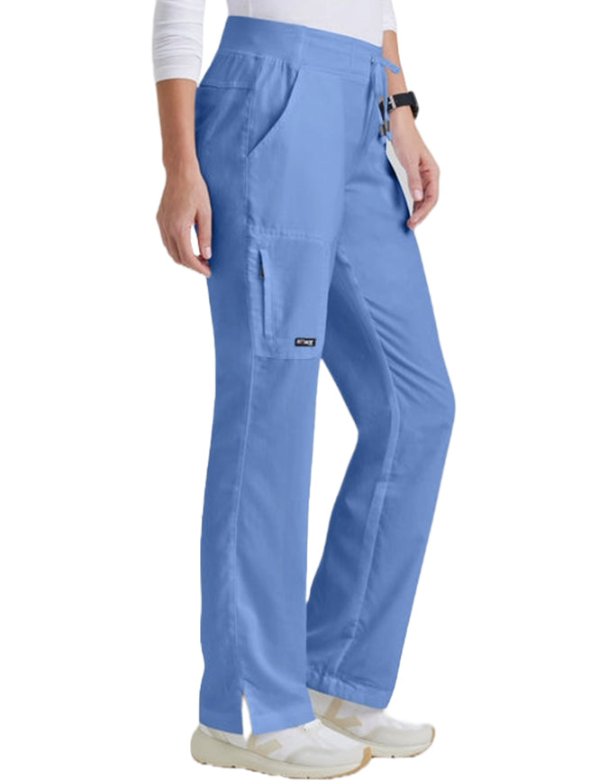 Grey's Anatomy 31.5 Inch Women's Straight Leg Pant - Ciel Blue