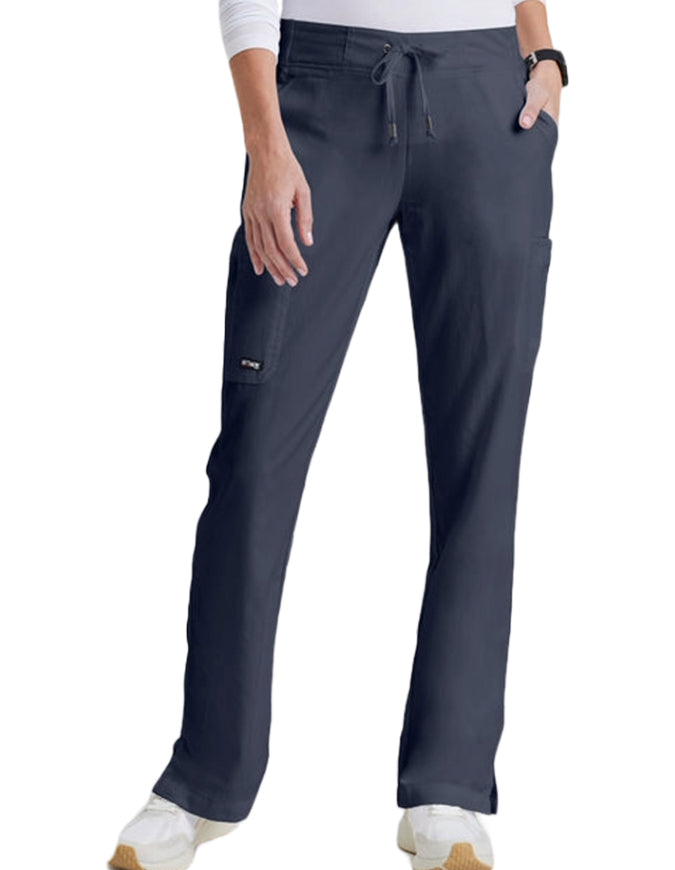 Grey's Anatomy 31.5 Inch Women's Straight Leg Pant - Pewter