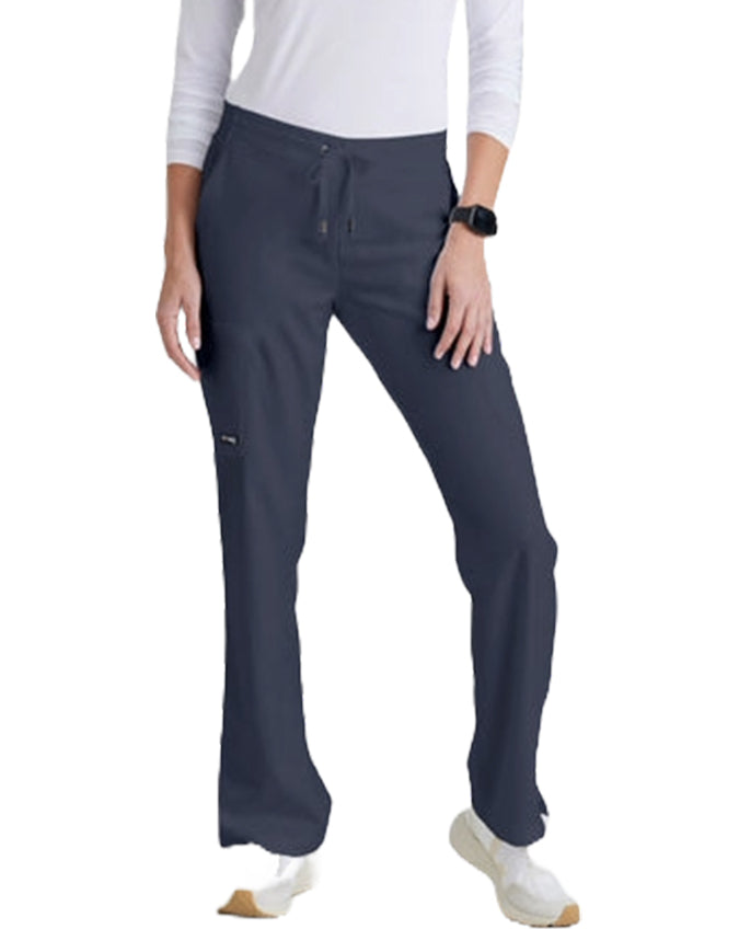 Grey's Anatomy 31.5 Inch Women's Straight Leg Pant - Pewter