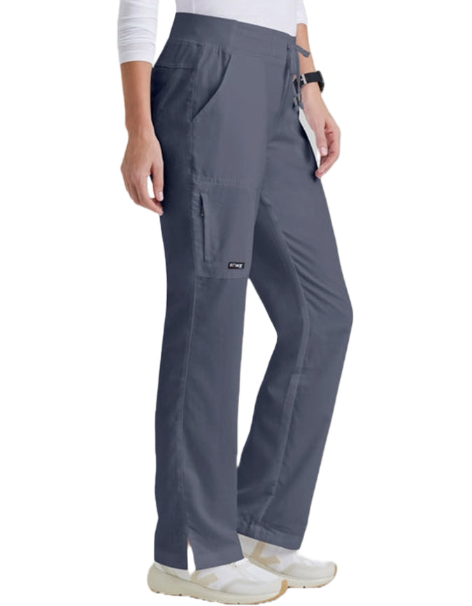 Grey's Anatomy 31.5 Inch Women's Straight Leg Pant - Pewter