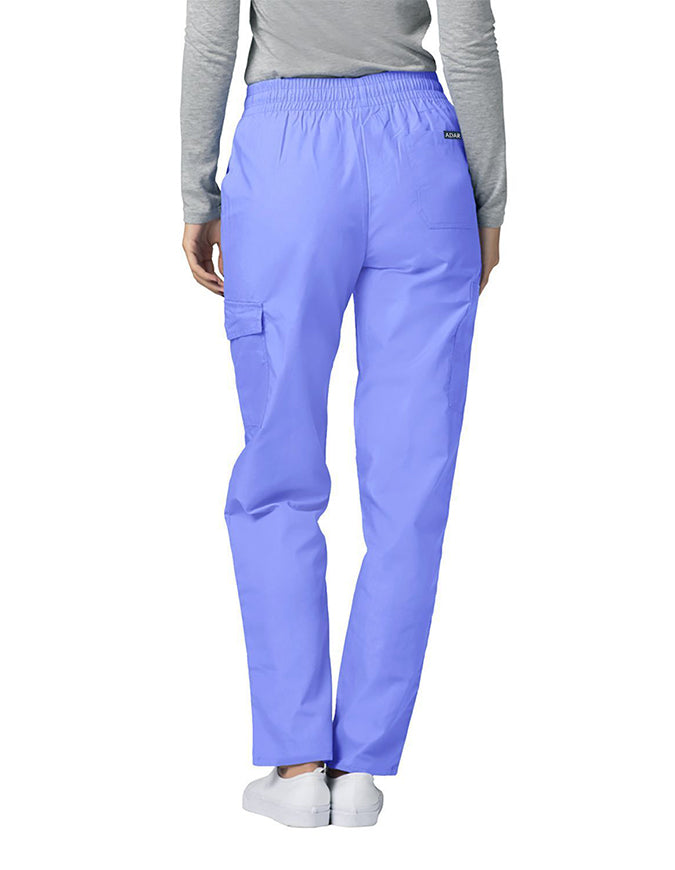 Adar 30 Inch Unisex Medical Cargo Scrub Pants Ceil Blue