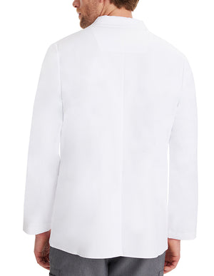 Healing Hands Mens's Leo Lab Coat - White