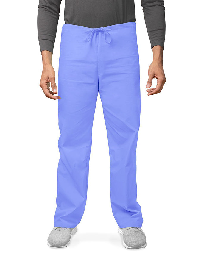 Adar Unisex V-neck Basic Scrub Set Ceil Blue