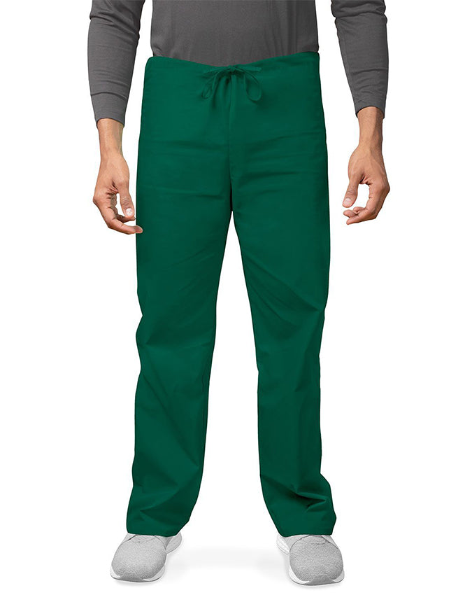 Adar Unisex V-neck Basic Scrub Set Hunter Green