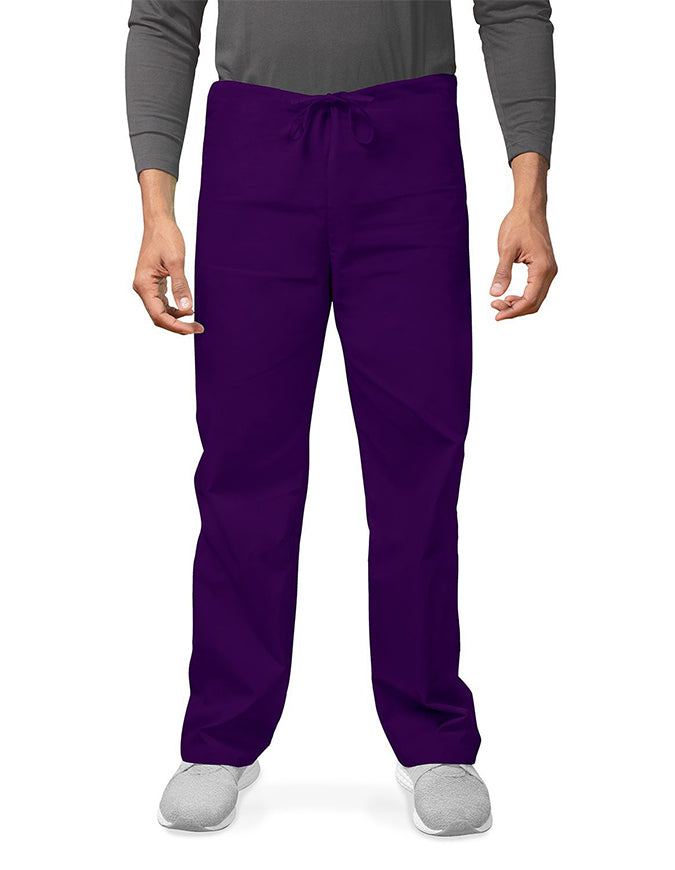 Adar Unisex V-neck Basic Scrub Set Purple