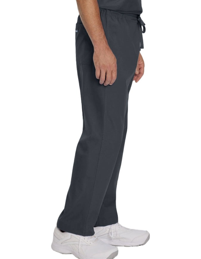 Landau 31 Inch Unisex Reversible Drawstring Scrub Pants - Graphite