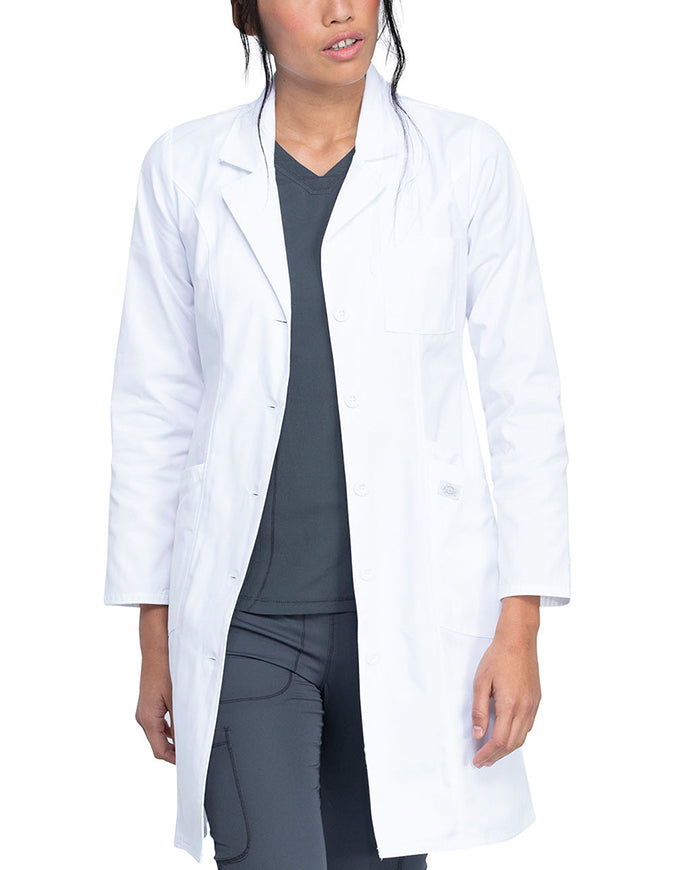 Dickies EDS professional white 37 inch Women's Lab Coat - White