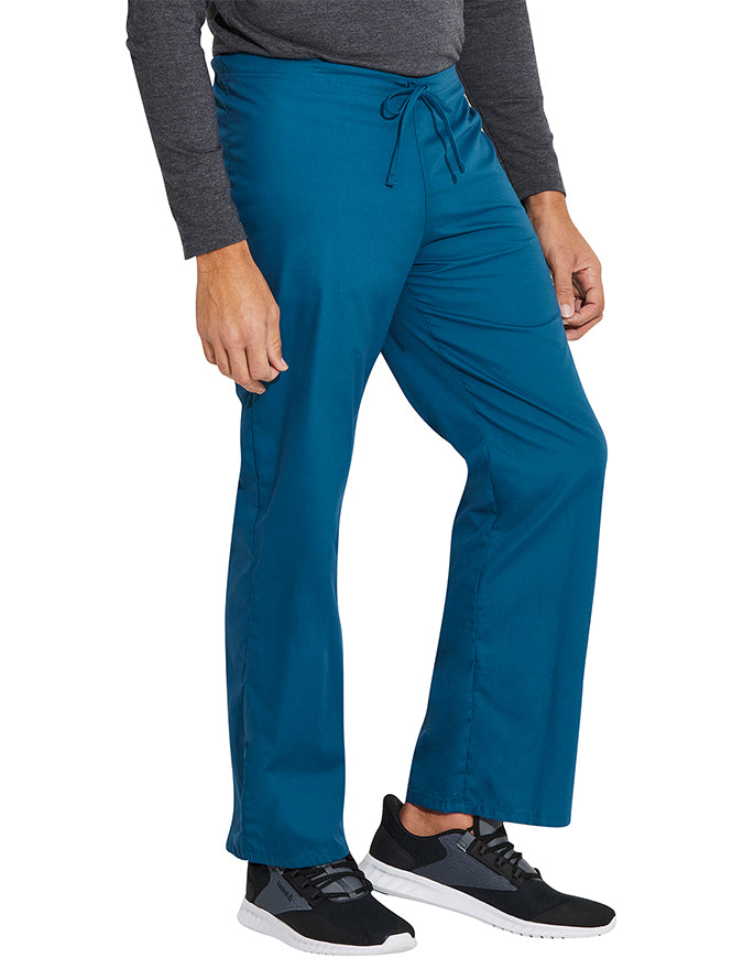 Dickies 31 Inch EDS Unisex Drawstring Scrub Pants - Caribbean Blue