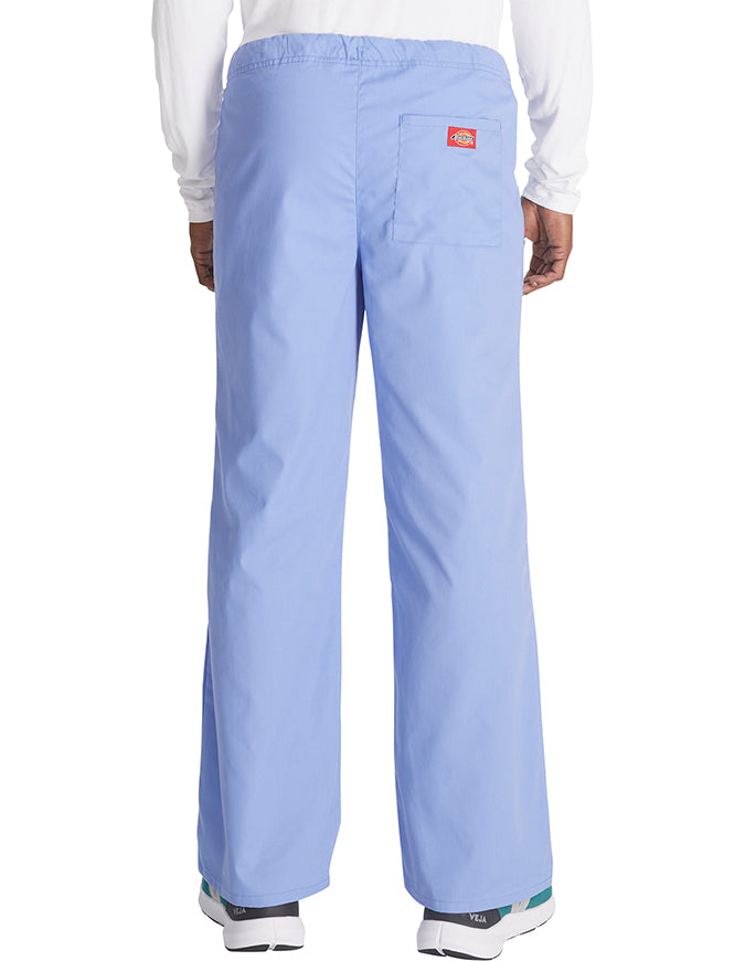 Dickies 31 Inch EDS Unisex Drawstring Scrub Pants - Ciel Blue