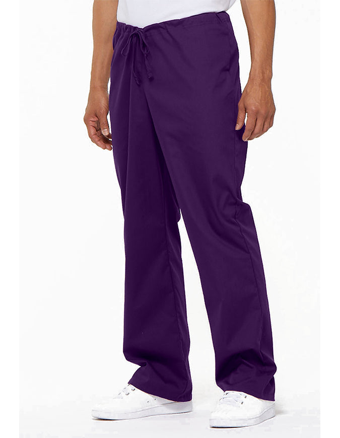 Dickies 31 Inch EDS Unisex Drawstring Scrub Pants - Eggplant