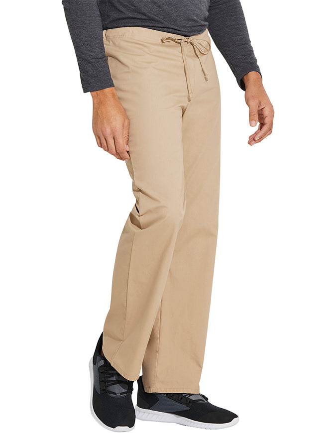 Dickies 31 Inch EDS Unisex Drawstring Scrub Pants - Dark Khaki