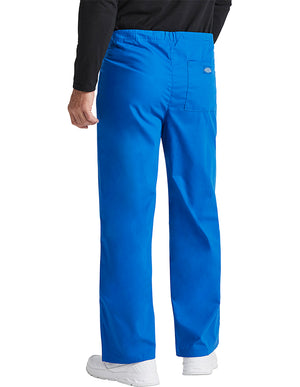 Dickies 31 Inch EDS Unisex Drawstring Scrub Pants - Galaxy Blue