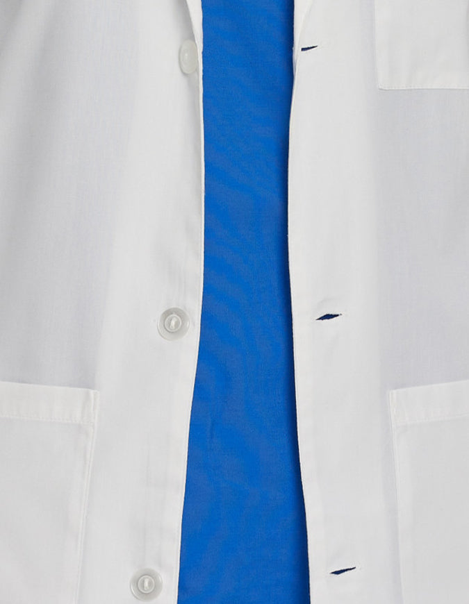 Landau 31.5 Inch Unisex Three Button Medical Lab Coat - White