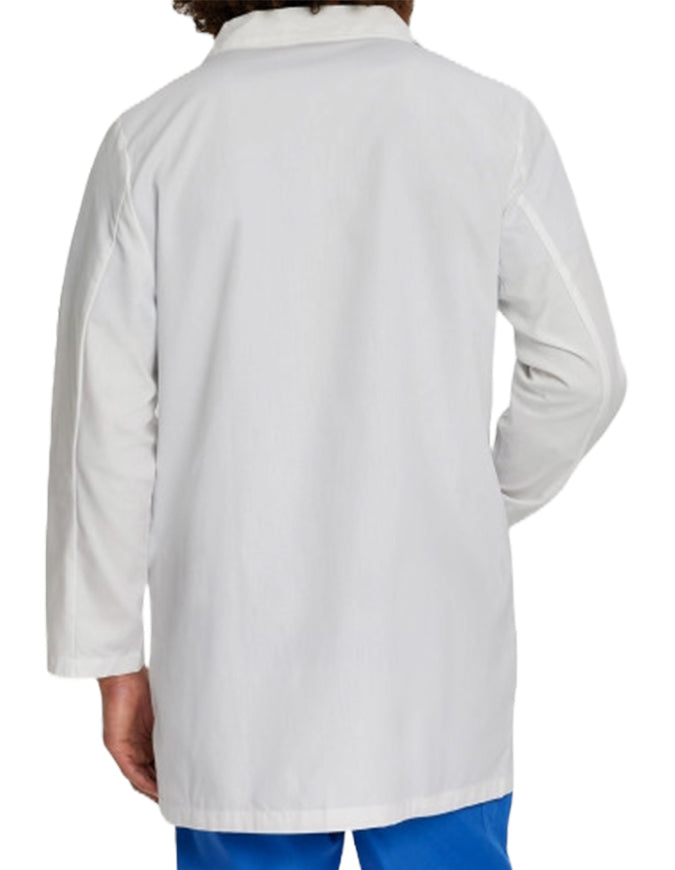 Landau 31.5 Inch Unisex Three Button Medical Lab Coat - White