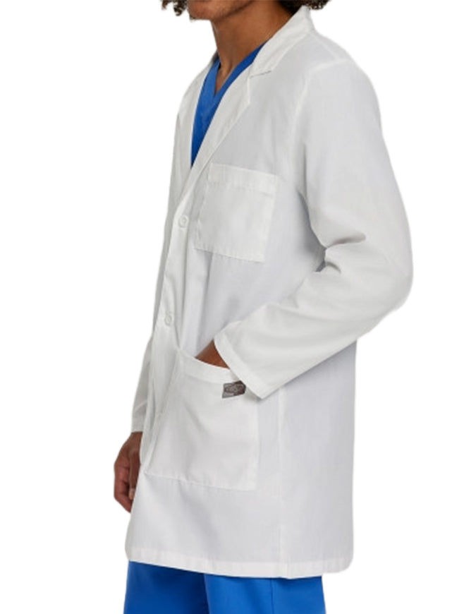 Landau 31.5 Inch Unisex Three Button Medical Lab Coat - White