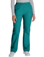 Dickies 30.5 Inch EDS Signature Women's Elastic Waist Pull-On Scrub Pant - Hunter Green