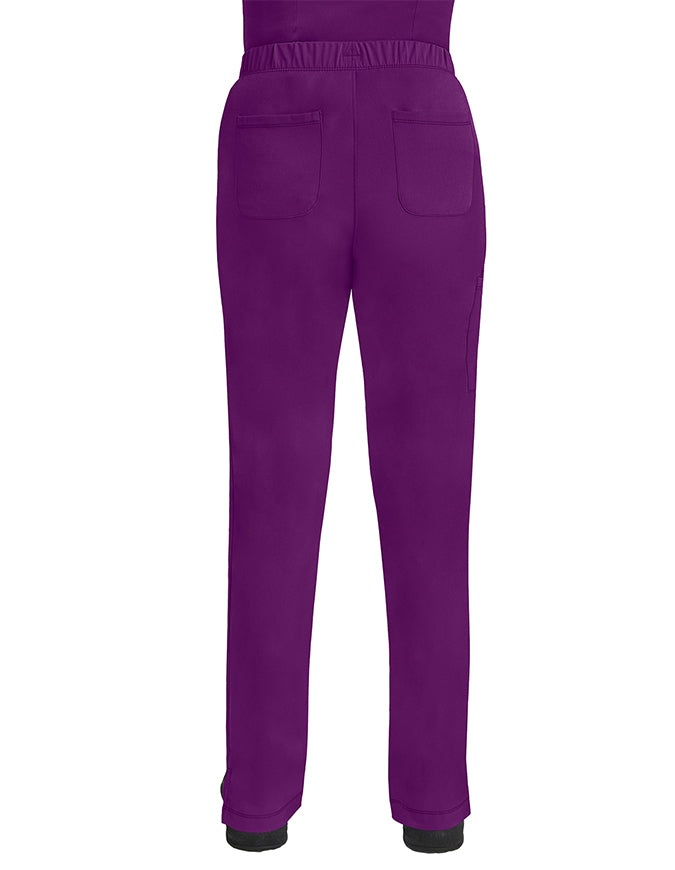 Healing Hands HH WORKS Women's Rebecca Straight Leg Pant - Grape